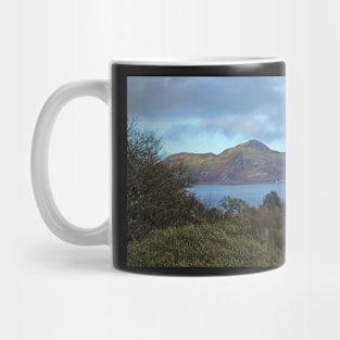 Holy Isle view Mug